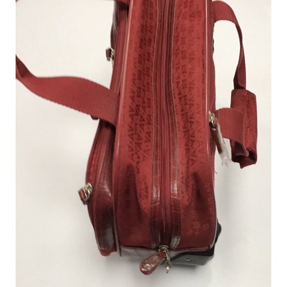 15" Rolling/Locking Carry-On or Briefcase Bag Red Luggage/Overnight/Work ❤️ - Picture 5 of 6